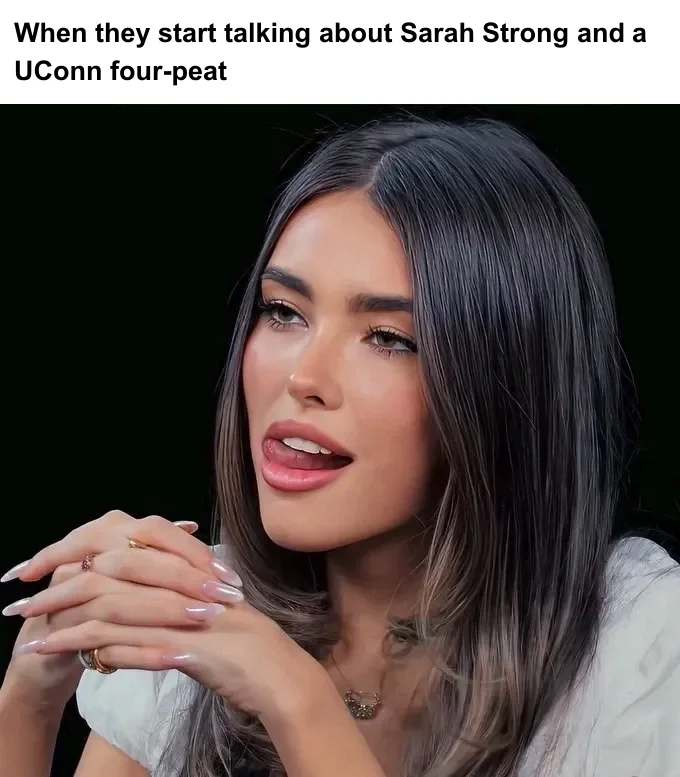 Could Sarah Strong be UConn's all-time best -- and a four-time champ?