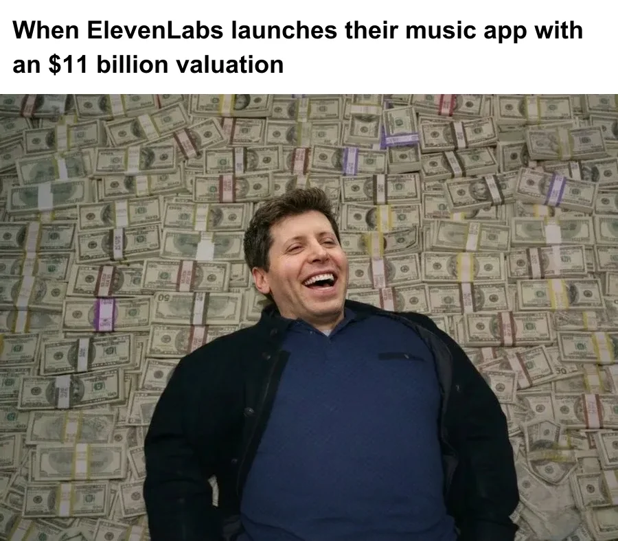 ElevenLabs releases a new AI-powered music-generation app