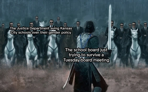 Justice Department Sues Kansas City Schools Over Gender Policy