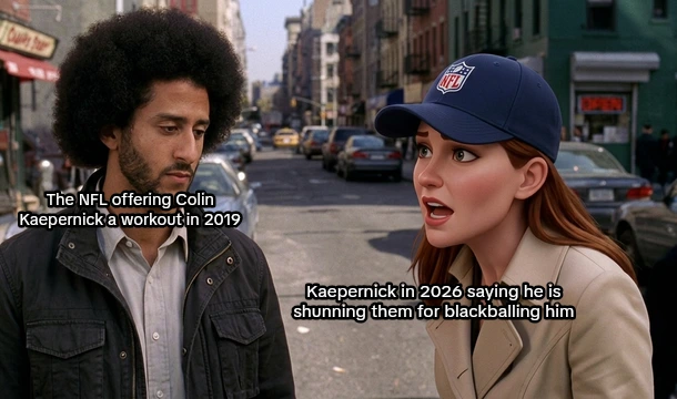 Kaepernick now shuns NFL for 'blackballing me'