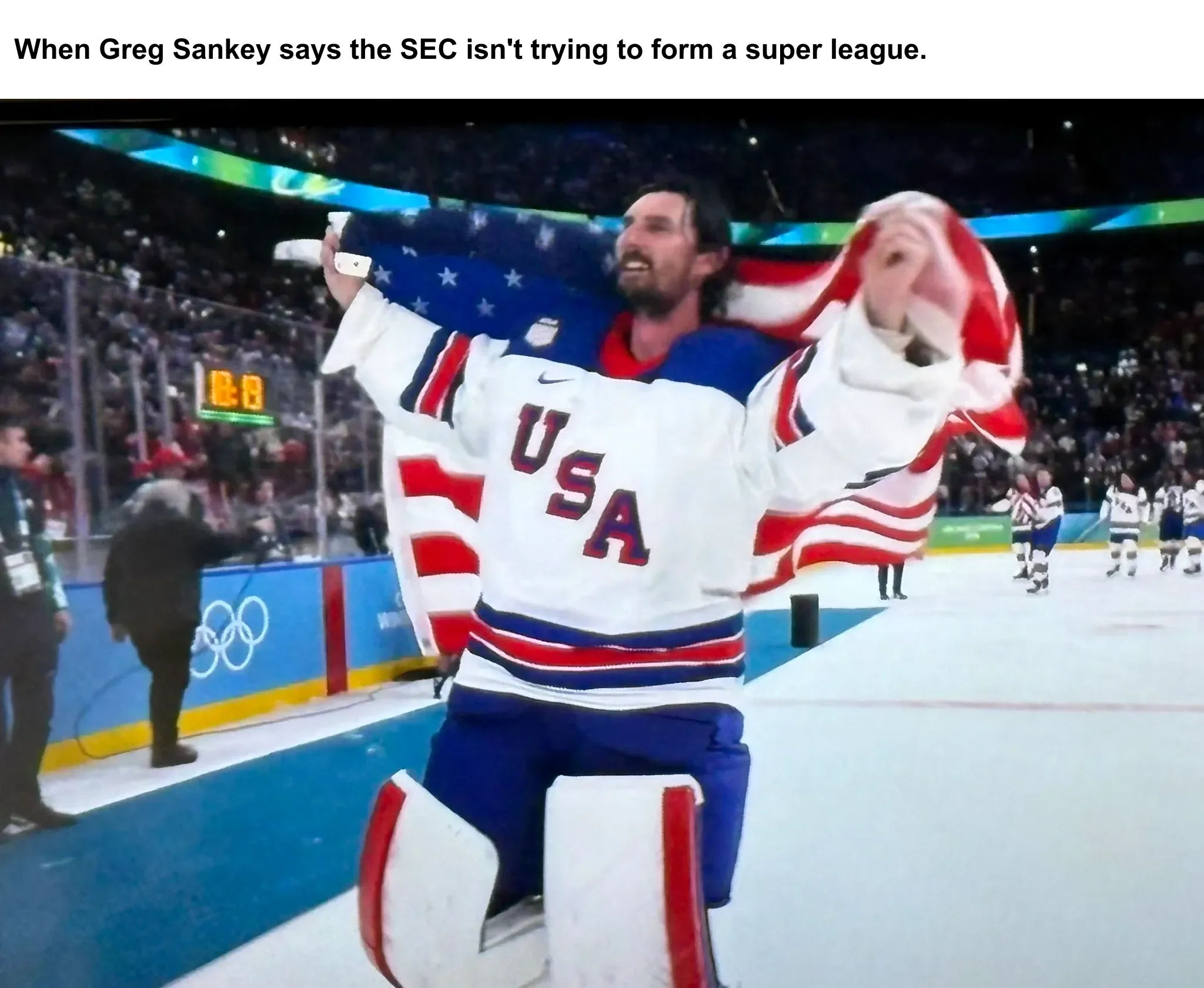 Sankey scoffs at notion of SEC-B1G super league