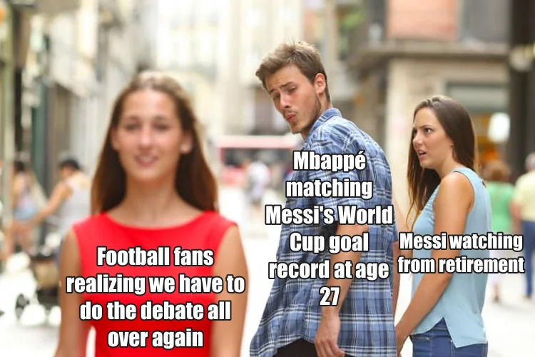 Mbappé equals Messi's all-time WCup goal record