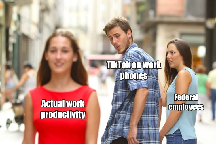 Federal employees can download TikTok on their work phones again