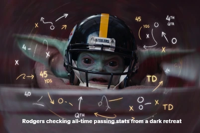 Tracking Rodgers' season: Steelers QB ties Peyton Manning on all-time list