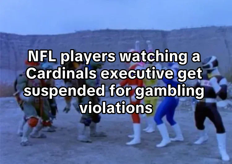 NFL suspends Cards exec for gambling violations