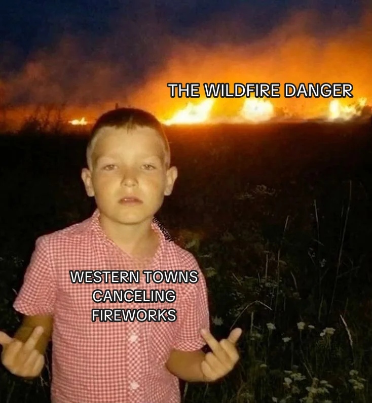 Fireworks Canceled in Some Western Towns Because of Wildfire Danger