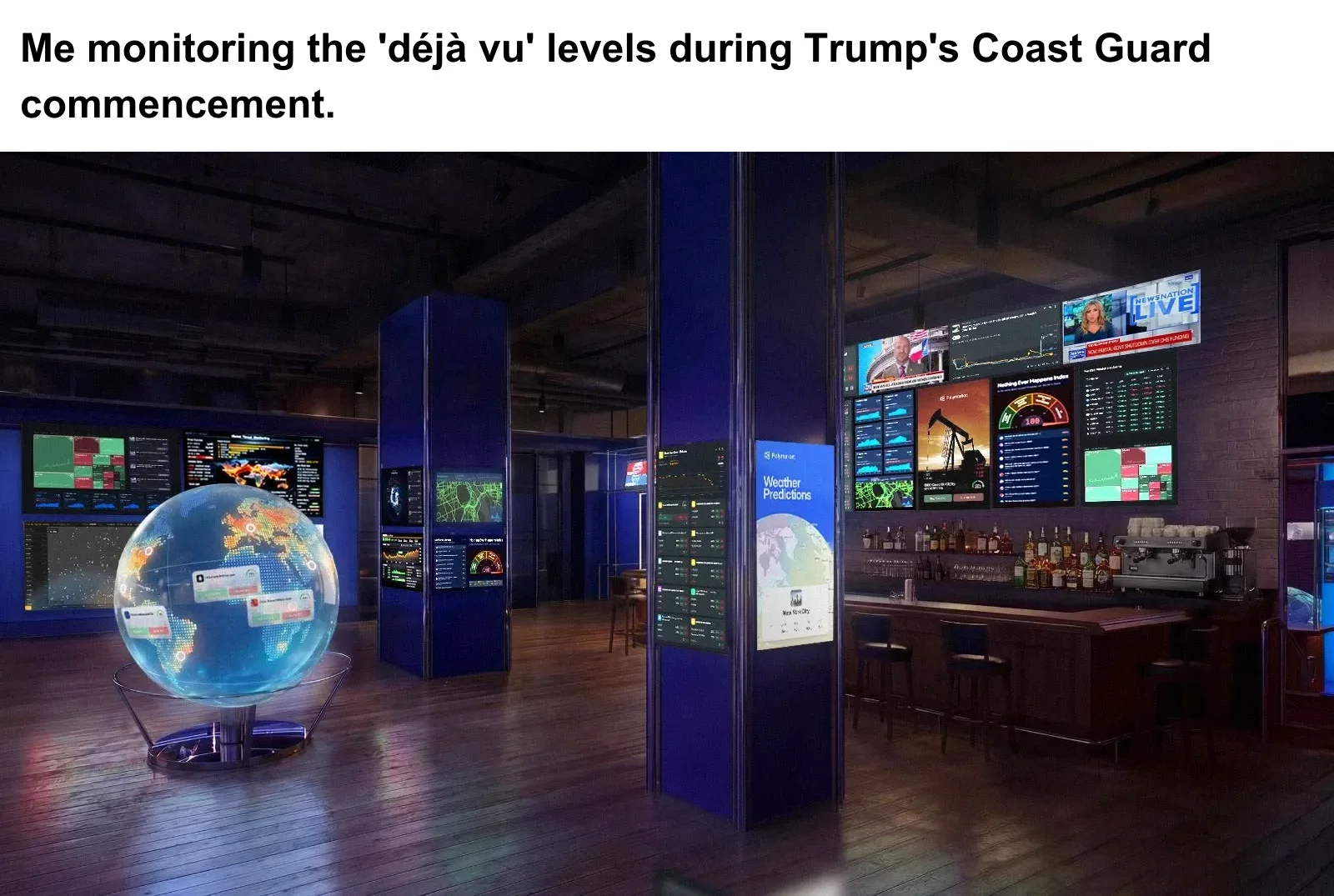 Trump’s Coast Guard Address: ‘Good Looking Men’ and Deja Vu