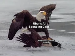 Uber caps employee AI spending after blowing through budget in 4 months