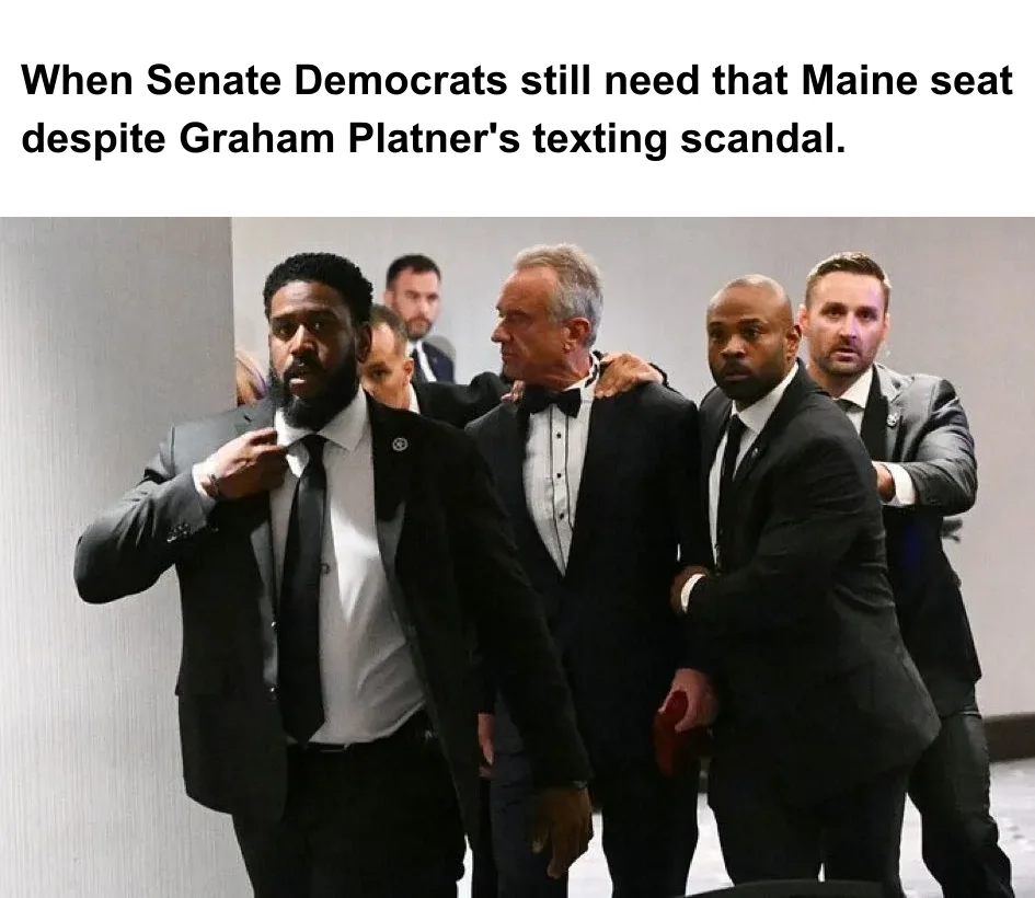 Graham Platner Meets With Senate Democrats Amid Texting Scandal