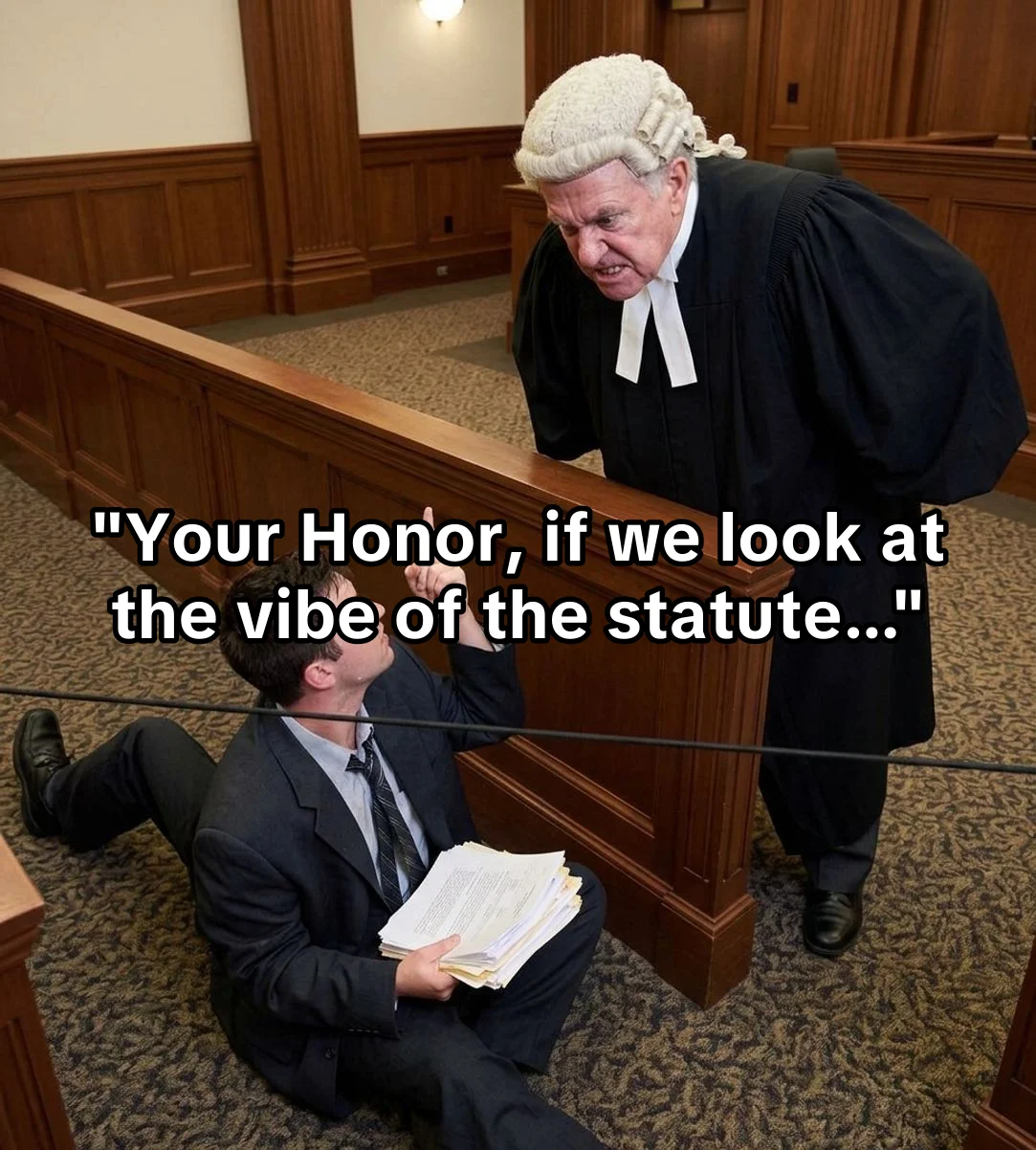 An Angry Judge and a Maybe-Lawyer in the Briefing Room