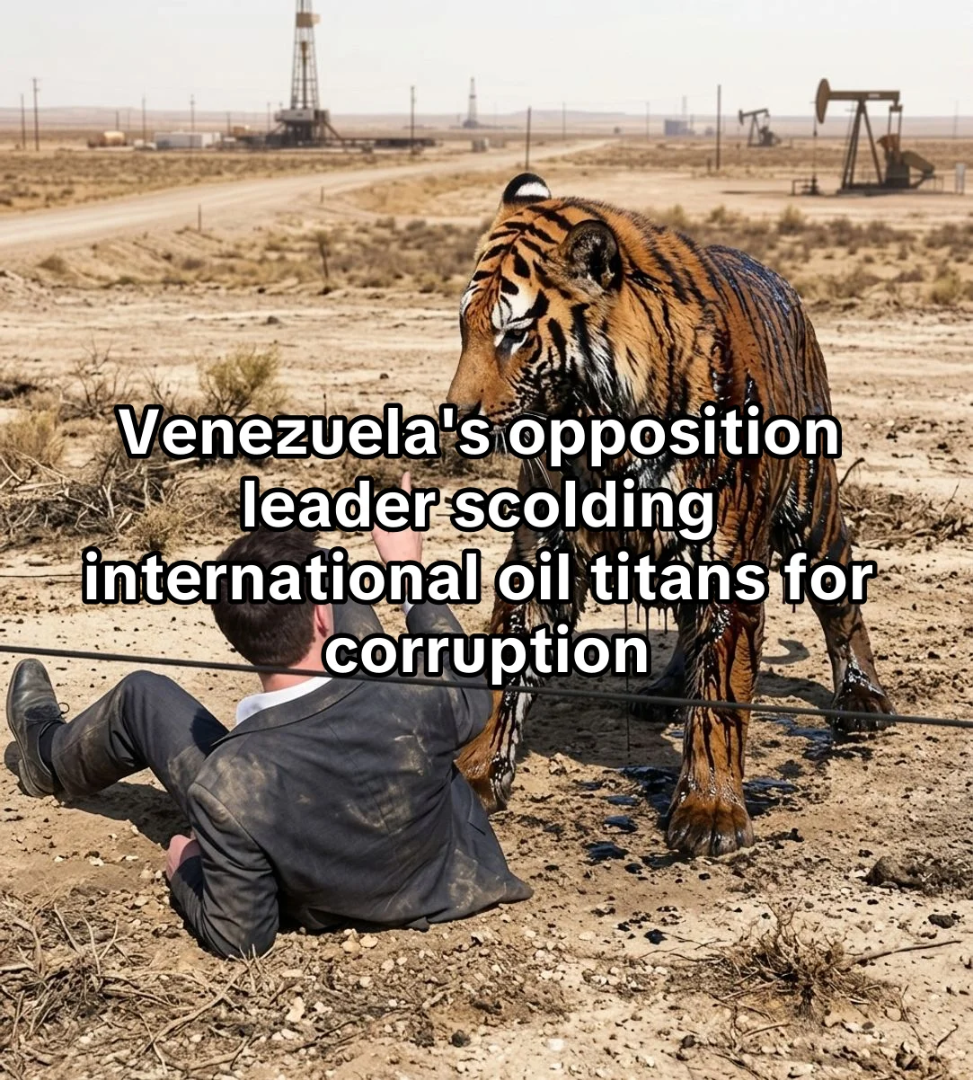 Venezuela’s Opposition Leader Calls Trump’s New Oil Partner Corrupt
