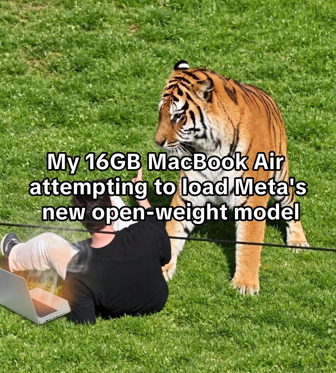Meta launches an open-weight AI model that runs on Macs